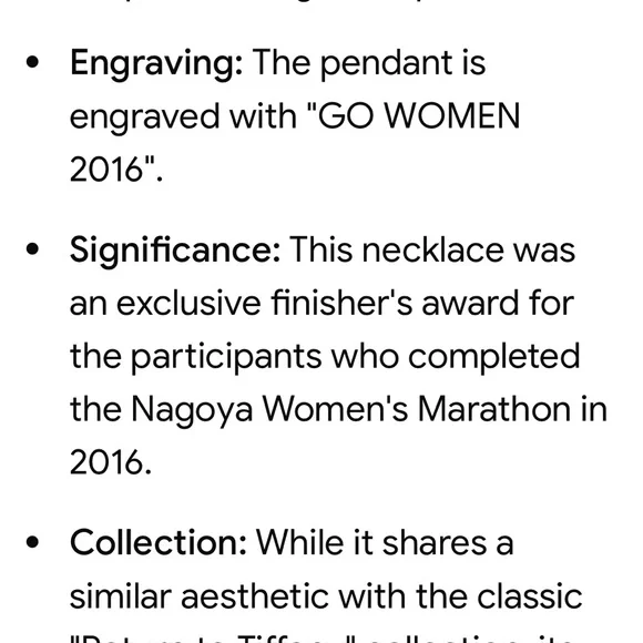 Tiffany & Co. Limited Edition Heart Necklace - Picture 4 of 4